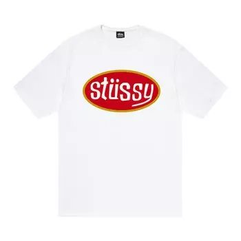Футболка Stussy Pitstop, белая