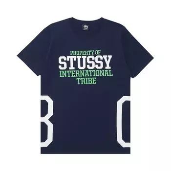 Футболка Stussy Property Of 'Indigo', синий