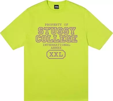 Футболка Stussy Property Of Tee 'Keylime', зеленый