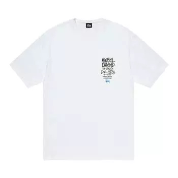 Футболка Stussy Rebel Dread Tee 'White', белый