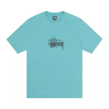 Футболка Stussy Refracted Tee, цвет Ocean
