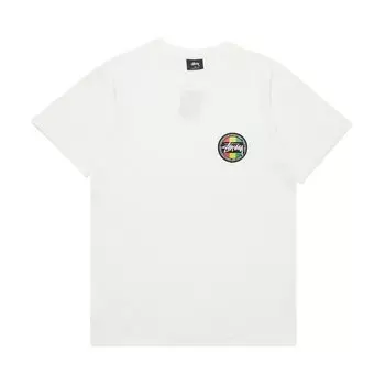 Футболка Stussy Reggae Dot Pigment Dyed 'Natural', кремовый
