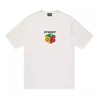 Футболка Stussy S64, окрашенная в пигмент, Натуральный