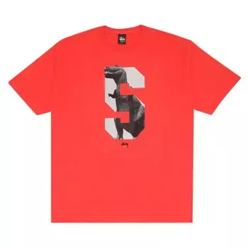Футболка Stussy S Dino 'Red', красный