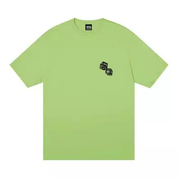 Футболка Stussy Shakers Tee Tea, зеленый