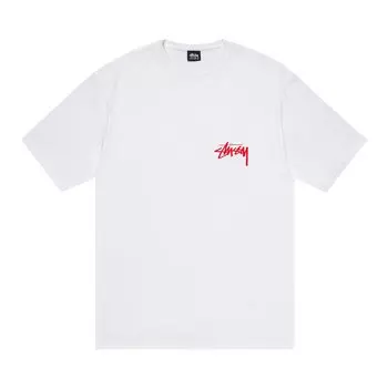Футболка Stussy Skate Tough, белая