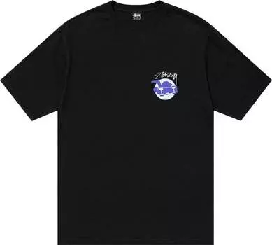 Футболка Stussy Skateman Tee 'Black', черный