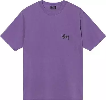 Футболка Stussy Skull Wings Pigment Dyed Tee 'Purple', фиолетовый