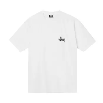 Футболка Stussy Skull Wings Pigment Dyed Tee 'White', белый