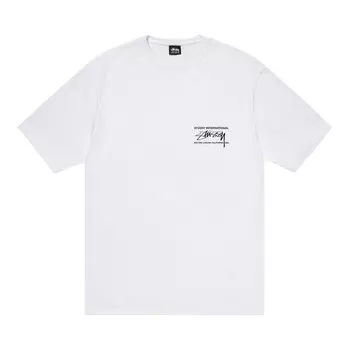 Футболка Stussy Smooth International Tee White, белый