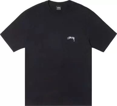 Футболка Stussy Smooth Stock 'Black', черный