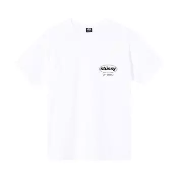 Футболка Stussy Soul Tee 'White', белый