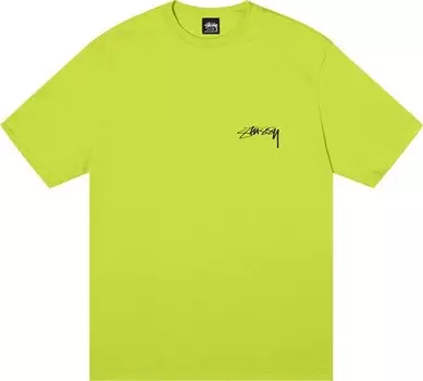 Футболка Stussy Sphinx Tee 'Keylime', зеленый