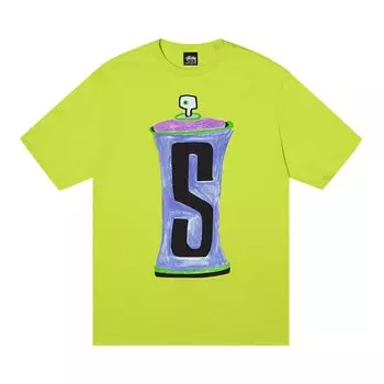 Футболка Stussy Spraycan Keylime