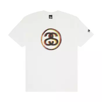 Футболка Stussy SS Brushed "Stussy" 2010 'White', белый