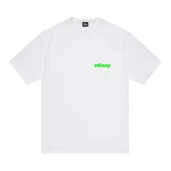 Футболка Stussy Stacked, Белая