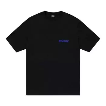 Футболка Stussy Stacked, черная