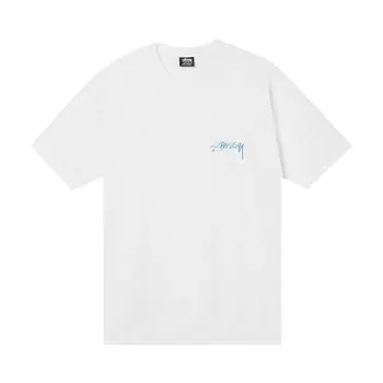 Футболка Stussy Statue Pigment Dyed Tee 'Natural', белый