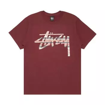Футболка Stussy Stock Knit Wine