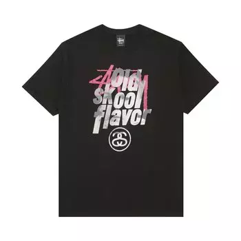 Футболка Stussy Stock OSF, черная