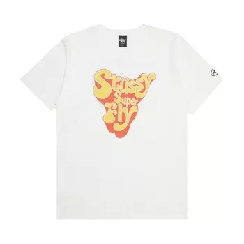 Футболка Stussy Superfly International, белая