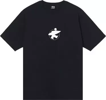 Футболка Stussy Surf Stock Tee 'Black', черный