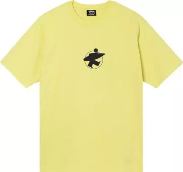 Футболка Stussy Surf Stock Tee 'Yellow', желтый