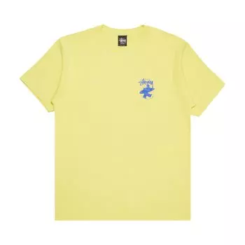 Футболка Stussy Surfman Fade, Желтая