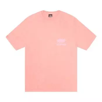 Футболка Stussy Surfwalk Tee, розовый