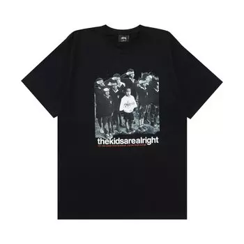 Футболка Stussy The Kids Are Alright 'Black', черный