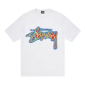 Футболка Stussy Thermal Stock Tee, белый