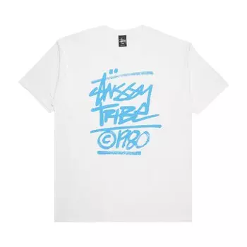 Футболка Stussy Tribe Brush, цвет Белый