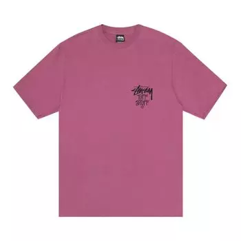 Футболка Stussy Tuff Stuff Tee, розовый