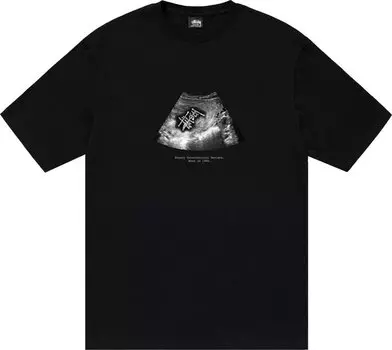 Футболка Stussy Ultra Tee 'Black', черный