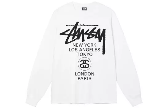 Футболка Stussy унисекс, Апельсин