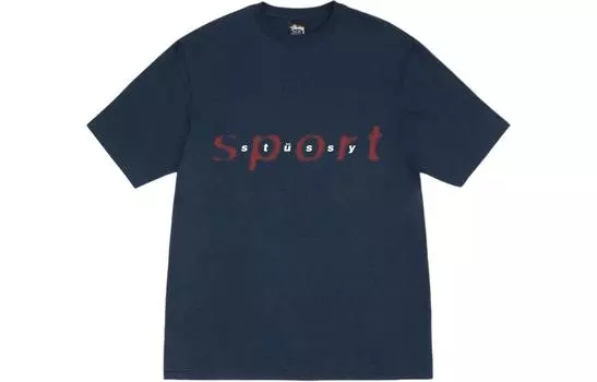 Футболка Stussy унисекс, цвет Berry