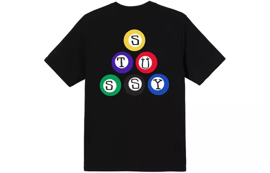 Футболка Stussy унисекс, цвет Black