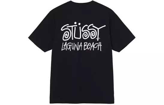 Футболка Stussy унисекс, цвет Black
