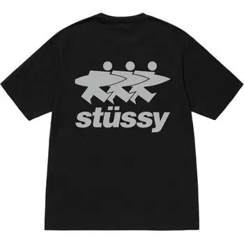 Футболка Stussy унисекс, цвет Black