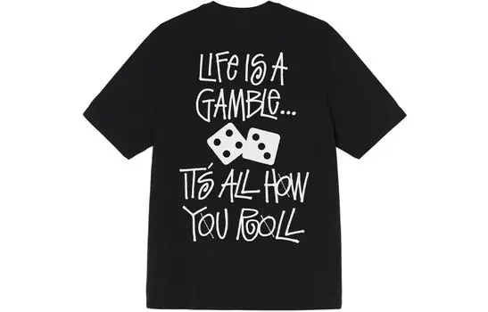 Футболка Stussy унисекс, цвет Black