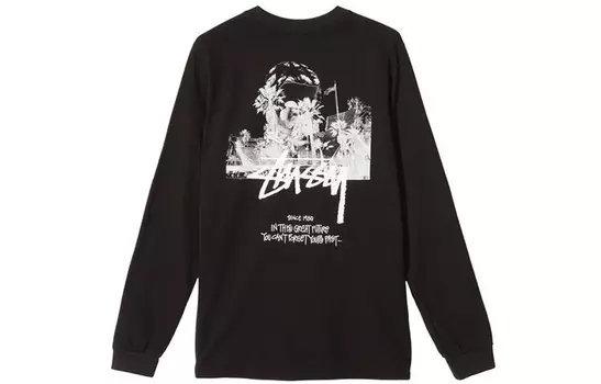 Футболка Stussy унисекс, цвет Black