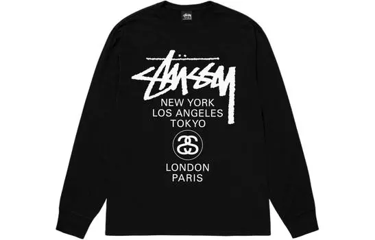 Футболка Stussy унисекс, цвет Black
