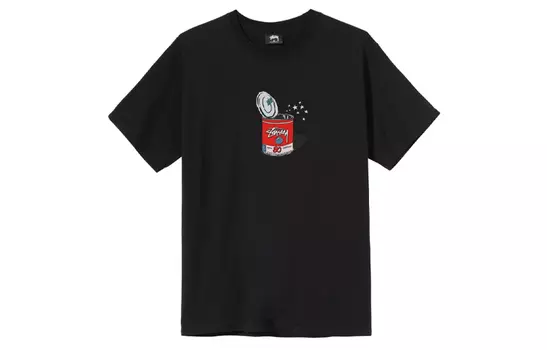 Футболка Stussy унисекс, цвет Black