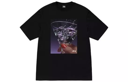 Футболка Stussy унисекс, цвет Black