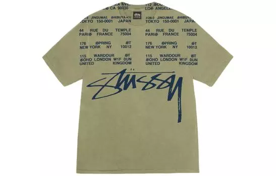 Футболка Stussy унисекс, цвет Black