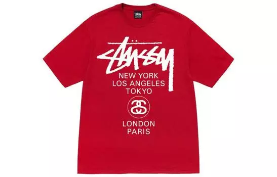 Футболка Stussy унисекс, цвет Black