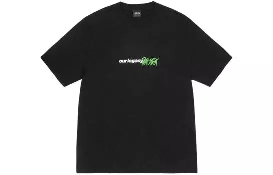 Футболка Stussy унисекс, цвет Black