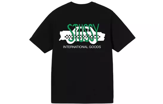 Футболка Stussy унисекс, цвет Black