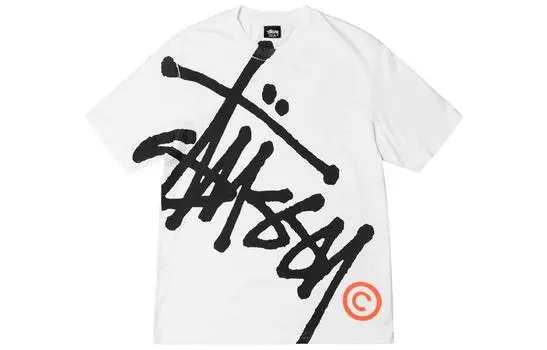 Футболка Stussy унисекс, цвет Black/Green
