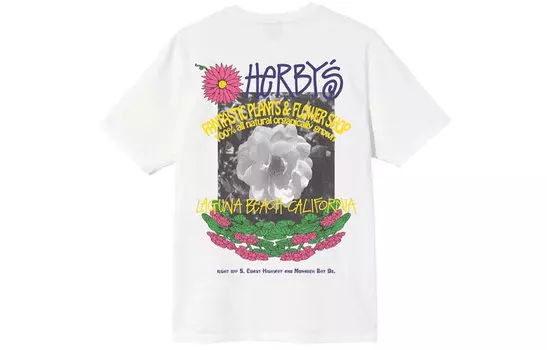 Футболка Stussy унисекс, цвет Blue